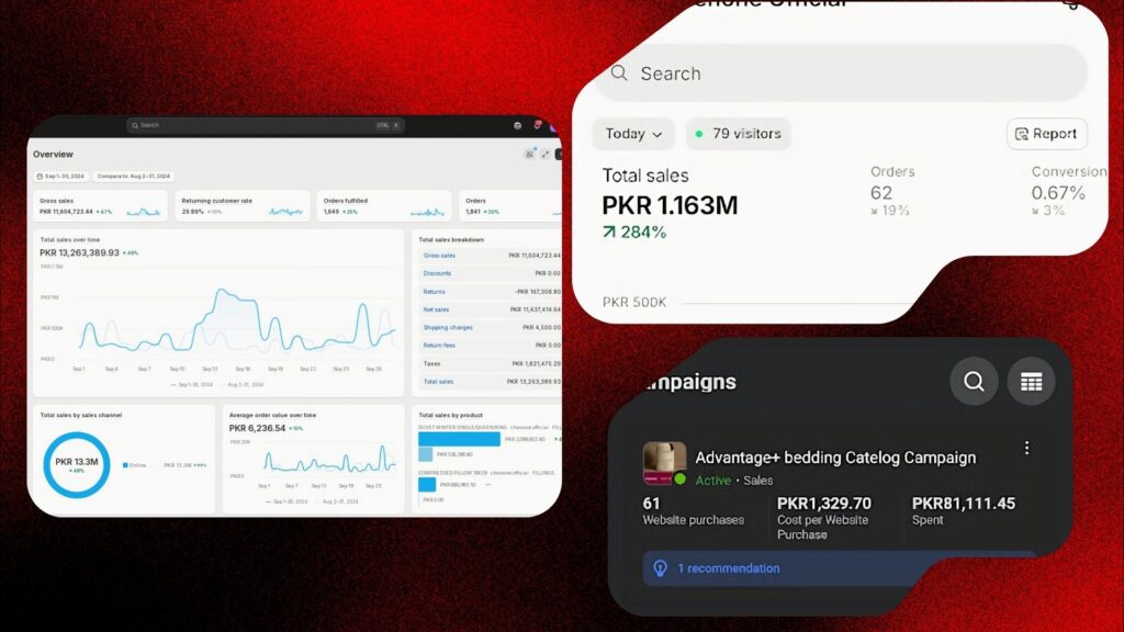ChenOne digital marketing campaign and e-commerce performance strategy